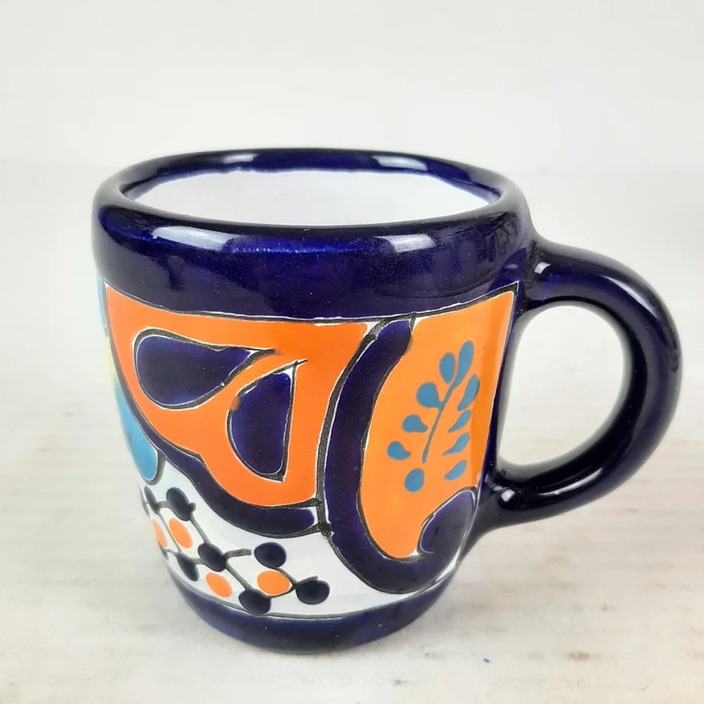 🔥Sergio Ponce Rodriguez Multicolor Mexican Talavera PotteryStyle Mug